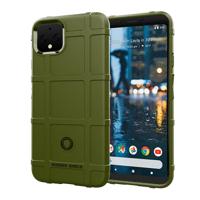 Schokbestendige beschermer cover volledige dekking silicone case voor Google pixel 4 XL (groen)