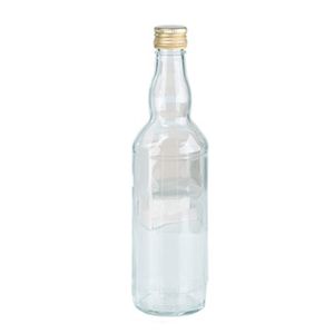 Glazen flessen met schoefdop 500 ml   -