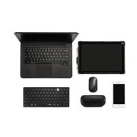 Kensington K75502FR toetsenbord Bluetooth AZERTY Frans Zwart