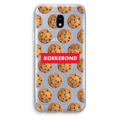 Koekerond: Samsung Galaxy J3 (2017) Transparant Hoesje