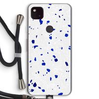 Terrazzo N°5: Pixel 4a 5G Transparant Hoesje met koord