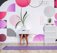 Foto behang abstract Cirkels van kleuren
