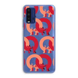 Dogs: Xiaomi Redmi 9T Transparant Hoesje
