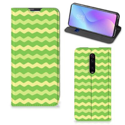 Xiaomi Mi 9T Pro | Hoesje met Magneet | Waves Green