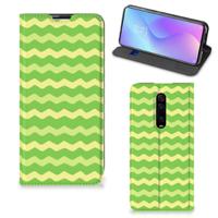 Xiaomi Mi 9T Pro | Hoesje met Magneet | Waves Green