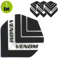 Ruthless Ruthless Venom HD150 Dartflights - Zwart