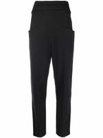 ISABEL MARANT pantalon fuselé à taille haute - Noir