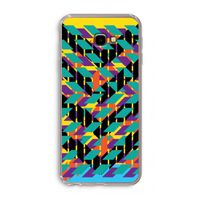Skew Bee 1: Samsung Galaxy J4 Plus Transparant Hoesje