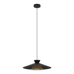 EGLO Grizedale Hanglamp - E27 - Ø 50 cm - Zwart|Goud - Staal