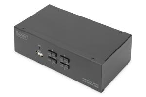 Digitus DS-12883 KVM-switch Zwart