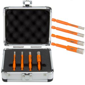 Spero HEX Tegelborenset | 6, 8, 10 & 13mm | WAX | Droog HEX-TDN-SET