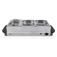 Tristar BP-6283 Multifunctionele Buffet Serveerder Zwart/RVS