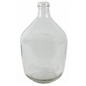 Countryfield Vaas - helder transparant - glas - XL fles vorm - D23 x H38 cm   -