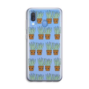 Sansevieria: Samsung Galaxy A40 Transparant Hoesje
