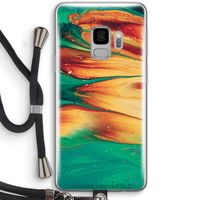 Green Inferno: Samsung Galaxy S9 Transparant Hoesje met koord