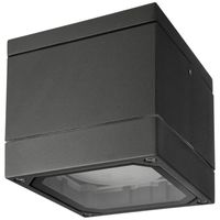 Deko Light 730410 Mob Square II Plafondopbouwarmatuur LED, Halogeen GX53 9 W Antraciet