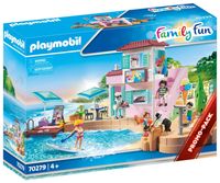 PlaymobilÂ® Family Fun 70279 ijssalon aan de haven - thumbnail