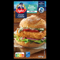 Iglo Fish Burger Classic 227g bij Jumbo