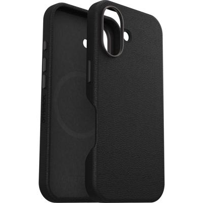 Otterbox Symmetry iPhone 16 Cactus leren hoesje - Magsafe Backcover - Noir Ash