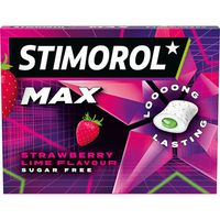 Stimorol Stimorol - Max Strawberry Lime 21 Stuks