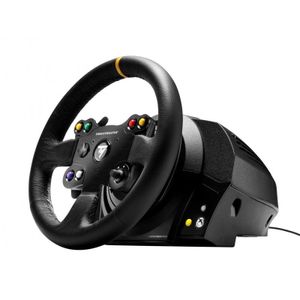 Thrustmaster TX Racing Wheel Leather Edition Stuur PC, Xbox One Zwart Incl. pedaal