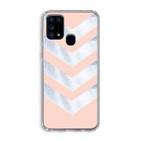 Marmeren pijlen: Samsung Galaxy M31 Transparant Hoesje
