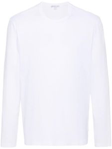 James Perse t-shirt à manches longues - Blanc