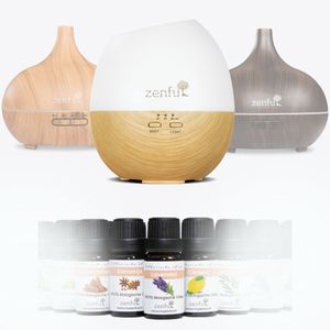 Aromatherapie set opstellen: Diffuser + Etherische olie
