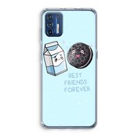 Best Friend Forever: Motorola Moto G9 Plus Transparant Hoesje