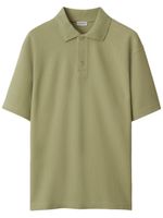 Burberry polo en piqué - Vert