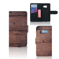 Samsung Galaxy A3 2017 Book Style Case Old Wood