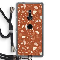 Terrazzo N°22: Sony Xperia XZ2 Transparant Hoesje met koord