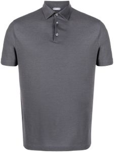 Zanone polo Ice en coton - Gris