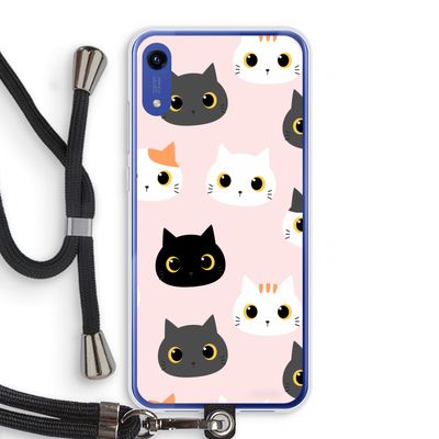Katten: Honor Play 8A Transparant Hoesje met koord