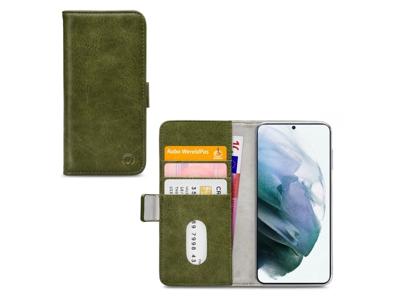 Mobilize Mobilize Elite Gelly Wallet Book Case Samsung Galaxy S21+ 5G Green