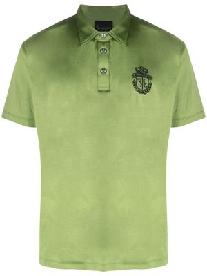 Billionaire polo à logo brodé - Vert