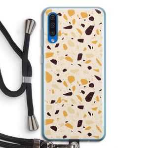Terrazzo N°13: Samsung Galaxy A50 Transparant Hoesje met koord