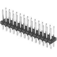 W & P Products Male header (standaard) Aantal rijen: 2 Aantal polen per rij: 14 944-13-028-00 1 stuk(s)