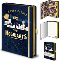 Harry Potter - Rather be at Hogwarts Premium A5 Notebook
