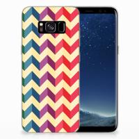 Samsung Galaxy S8 | TPU bumper | Zigzag Multi Color