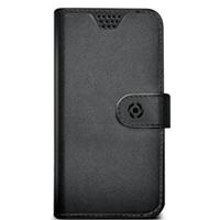 Telefoonhoes Celly WALLYUNILBK Zwart Universal