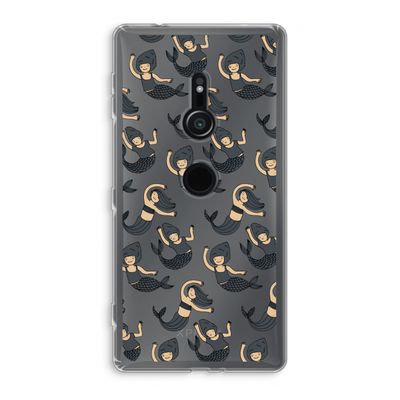 Zeemeermin: Sony Xperia XZ2 Transparant Hoesje