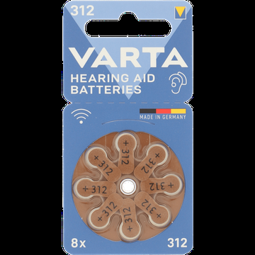 Varta V312 Hearing Aid 8 Stuks bij Jumbo