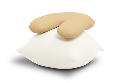 Terapy Uli armleuning zitzak - Zand | 100cm x 80cm x 30cm
