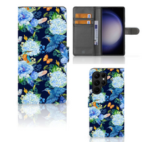 Telefoonhoesje met Pasjes voor Samsung Galaxy S23 Ultra IJsvogel - thumbnail
