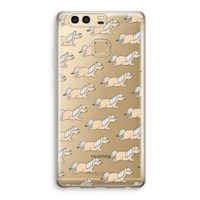 Ponys: Huawei P9 Transparant Hoesje