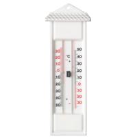 Muurthermometer min-max kunststof - Nature