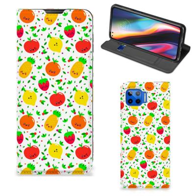 Motorola Moto G 5G Plus | Flip Style Cover | Fruits