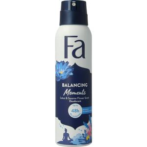FA Deospray balancing moments
