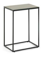 Kave Home Bijzettafel 'Rewena' Keramiek 30 x 45cm, kleur bruin